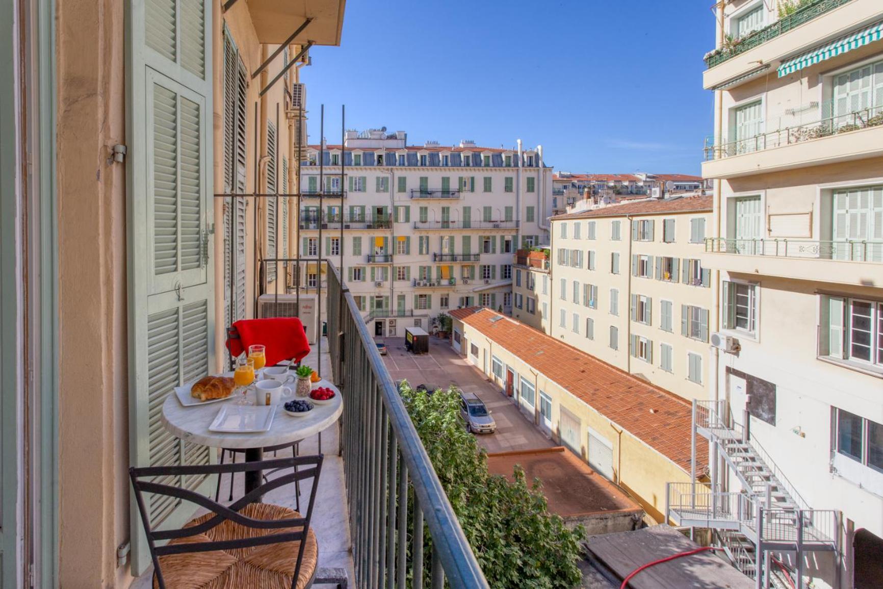 #47 Paradis Centrale 2 Min De La Mer - Balcon & Ac * Nizza